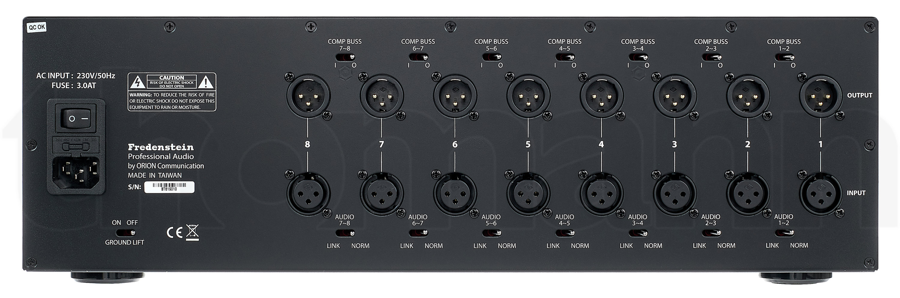 Fredenstein Bento 8 A - Studiorack - Variation 1