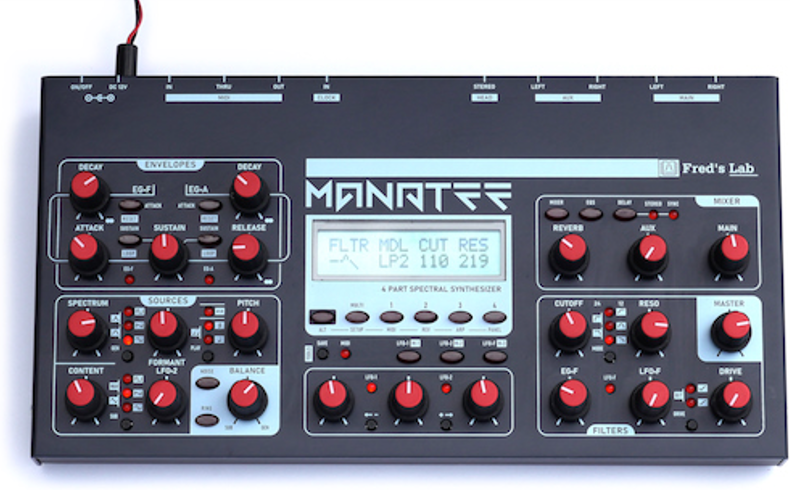 Freds Lab Manatee  - Multitimbral Spectral Synthesizer - Expander - Main picture