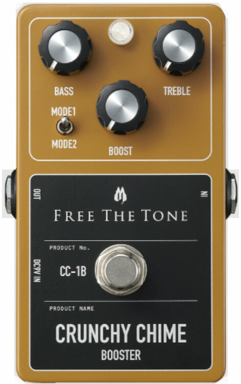 Free The Tone Crunchy Chime Cc-1b Booster - Volume/boost/expression effect pedaal - Main picture