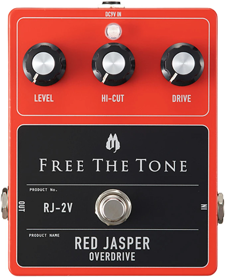 Free The Tone Red Jasper Rj-2v Overdrive - Overdrive/Distortion/fuzz effectpedaal - Main picture