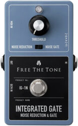 Compressor/sustain/noise gate effect pedaal Free the tone Integrated Gate IG-1N Noise Reduction