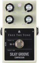 Compressor/sustain/noise gate effect pedaal Free the tone Silky Groove SG-1C Compressor