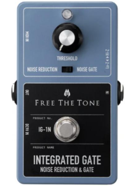 Compressor/sustain/noise gate effect pedaal Free the tone Integrated Gate IG-1N Noise Reduction