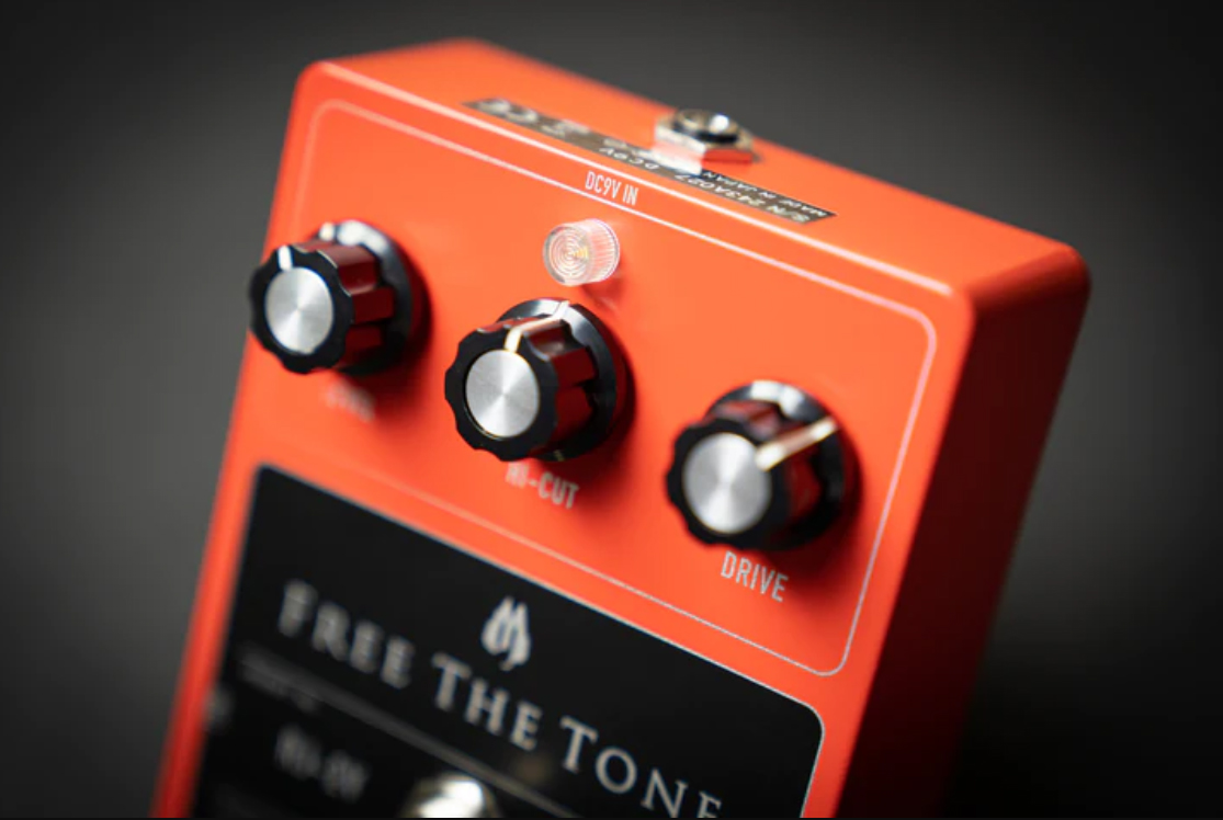 Free The Tone Red Jasper Rj-2v Overdrive - Overdrive/Distortion/fuzz effectpedaal - Variation 1