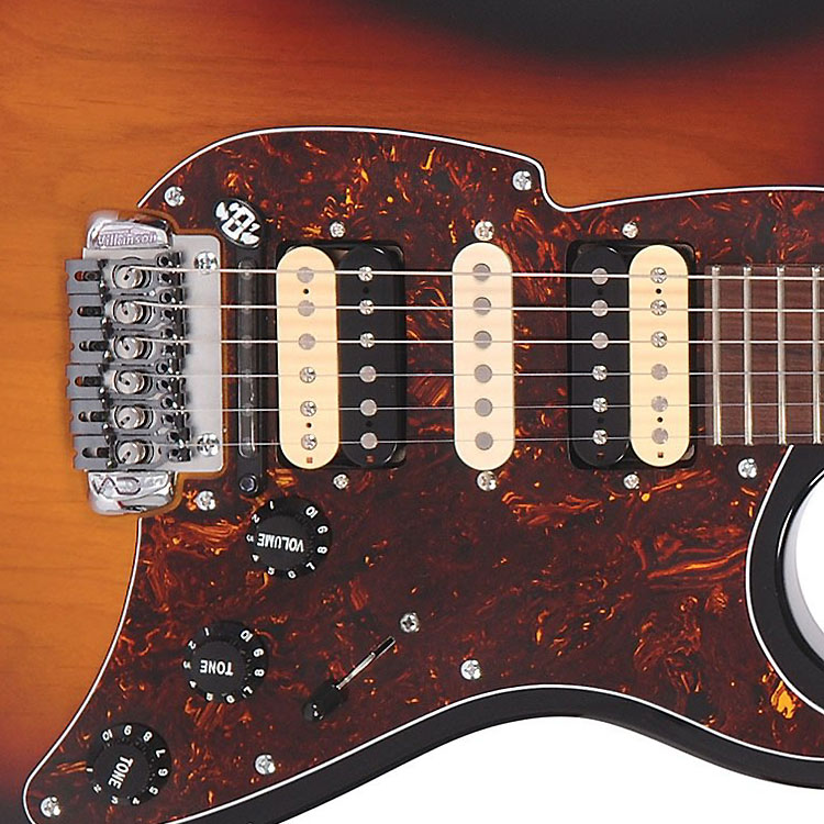 Fret King Super Matic Hsh Rw Original Classic Burst - Sunburst - Elektrische gitaar in Str-vorm - Variation 2
