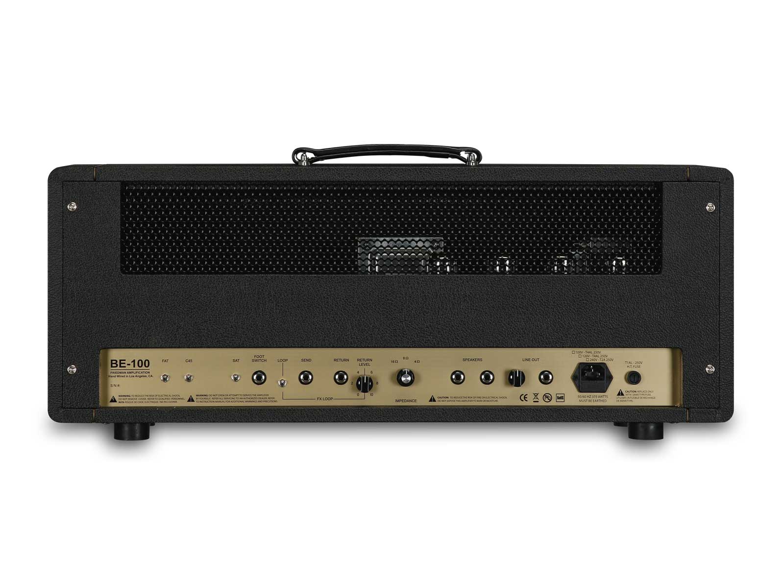 Friedman Amplification Brown Eye Be-100 Head 100w - Gitaarversterker top - Variation 2