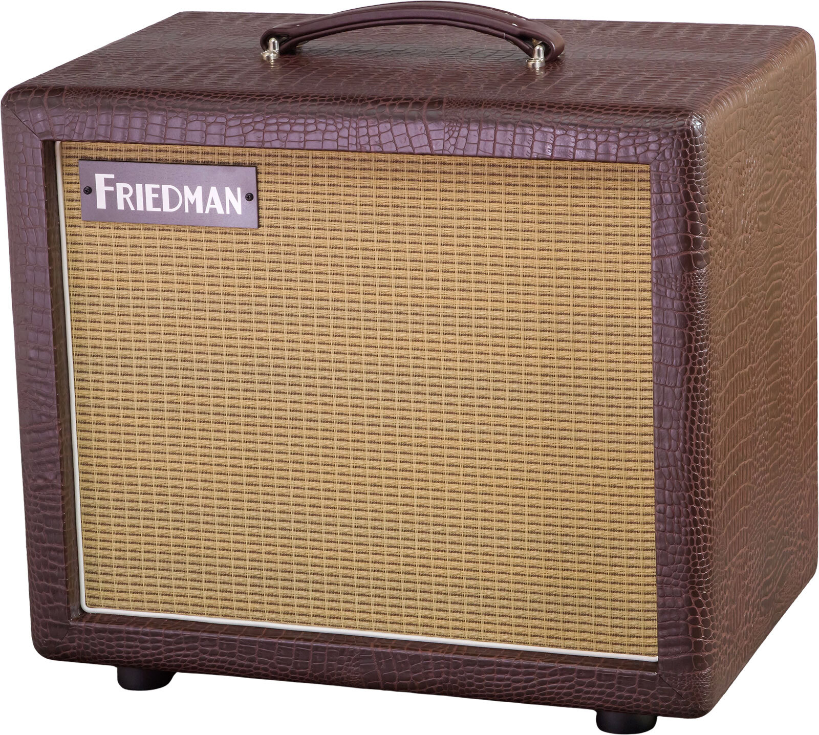 Friedman Amplification 112 Small Close Back Guitar Cab 1x12 Celestion G12m Creamback 65w 16-ohms Brown Gator Tolex - Elektrische gitaar speakerkast -