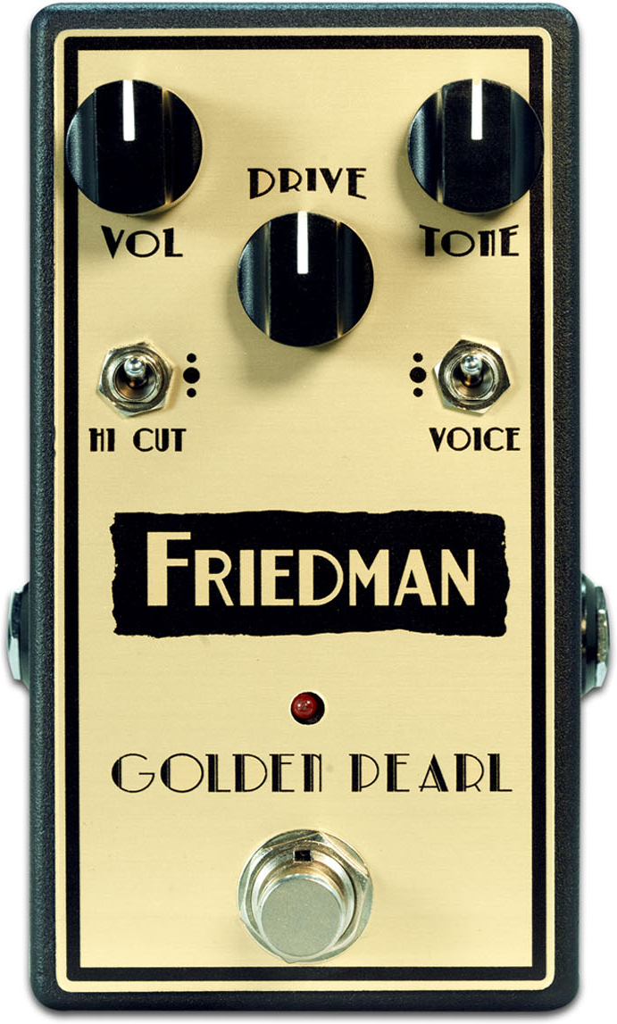 Friedman Amplification Golden Pearl Overdrive - Overdrive/Distortion/fuzz effectpedaal - Main picture
