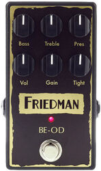 Overdrive/distortion/fuzz effectpedaal Friedman amplification BE-OD Overdrive