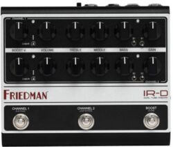 Elektrische gitaar voorversterker in rack Friedman amplification IR-D Preamp