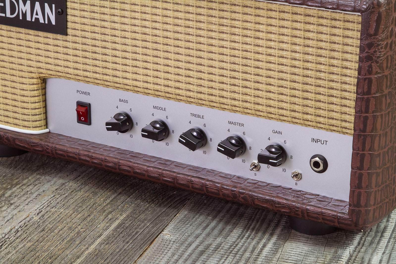 Friedman Amplification Little Sister Head 20w El84 Brown Gator Tolex - Gitaarversterker top - Variation 2