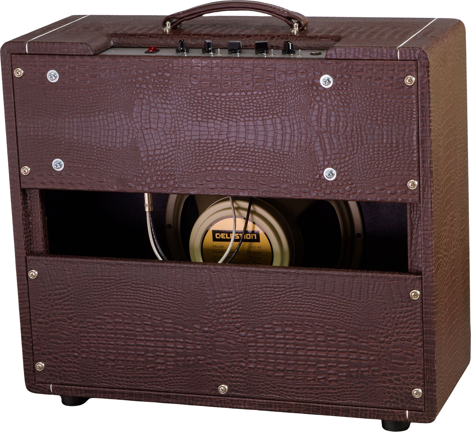 Friedman Amplification Pink Taco V2 Combo 20w 1x12 El84 Brown Gator Tolex - Combo voor elektrische gitaar - Variation 1