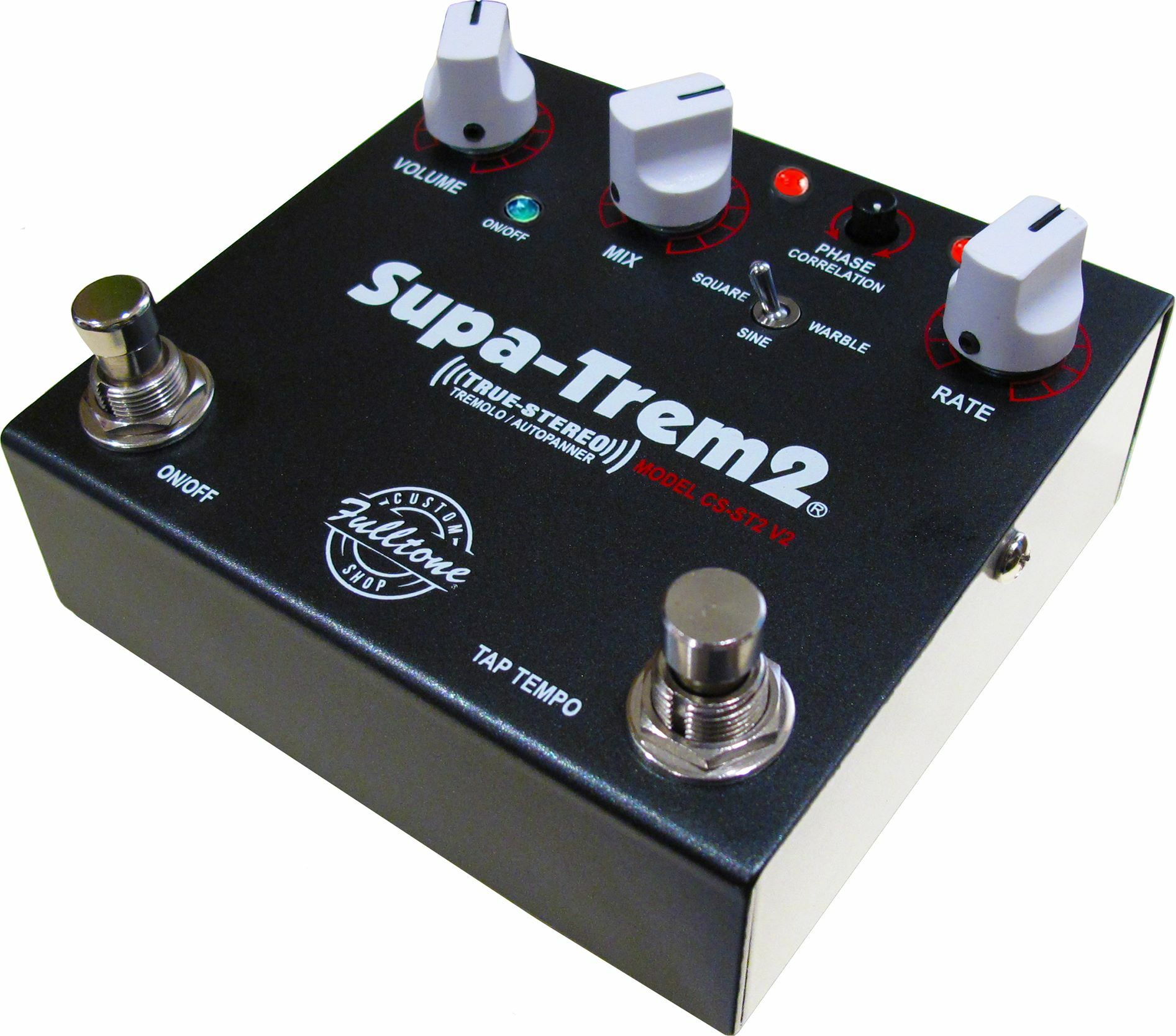 Fulltone Supa-trem 2 V2  Tremolo Stereo - Modulation/chorus/flanger/phaser en tremolo effect pedaal - Main picture