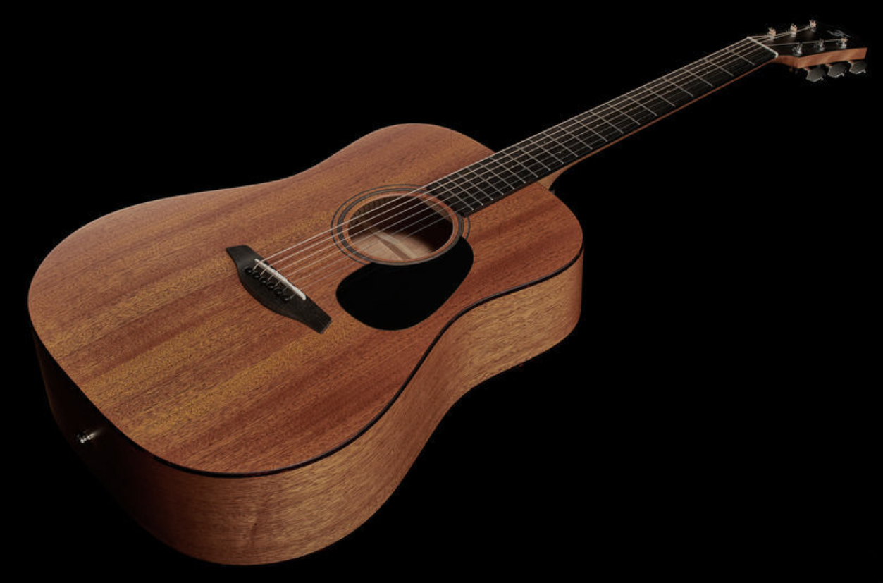 Furch Blue D-mm Dreadnought Tout Acajou Eb - Natural Open-pore - Westerngitaar & electro - Variation 1