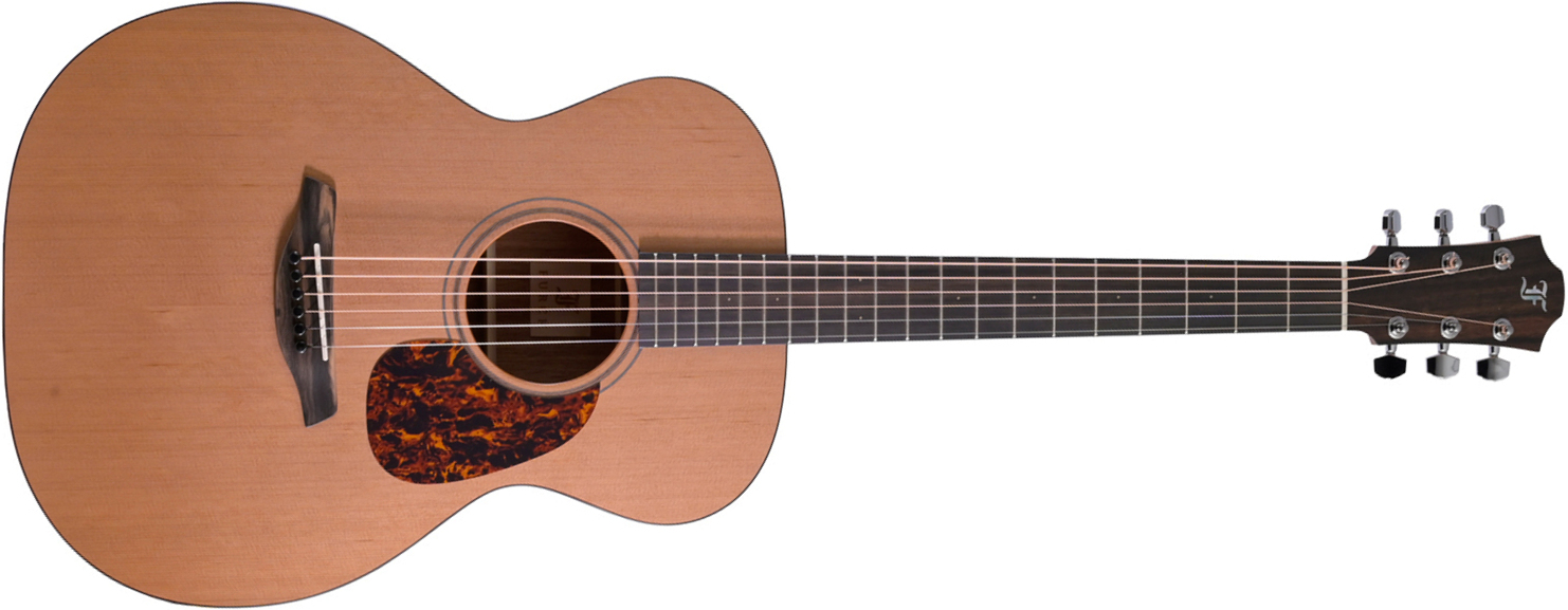 Furch Blue Cm A  Om Orchestra Cedre Acajou - Natural Open-pore - Folk gitaar - Main picture