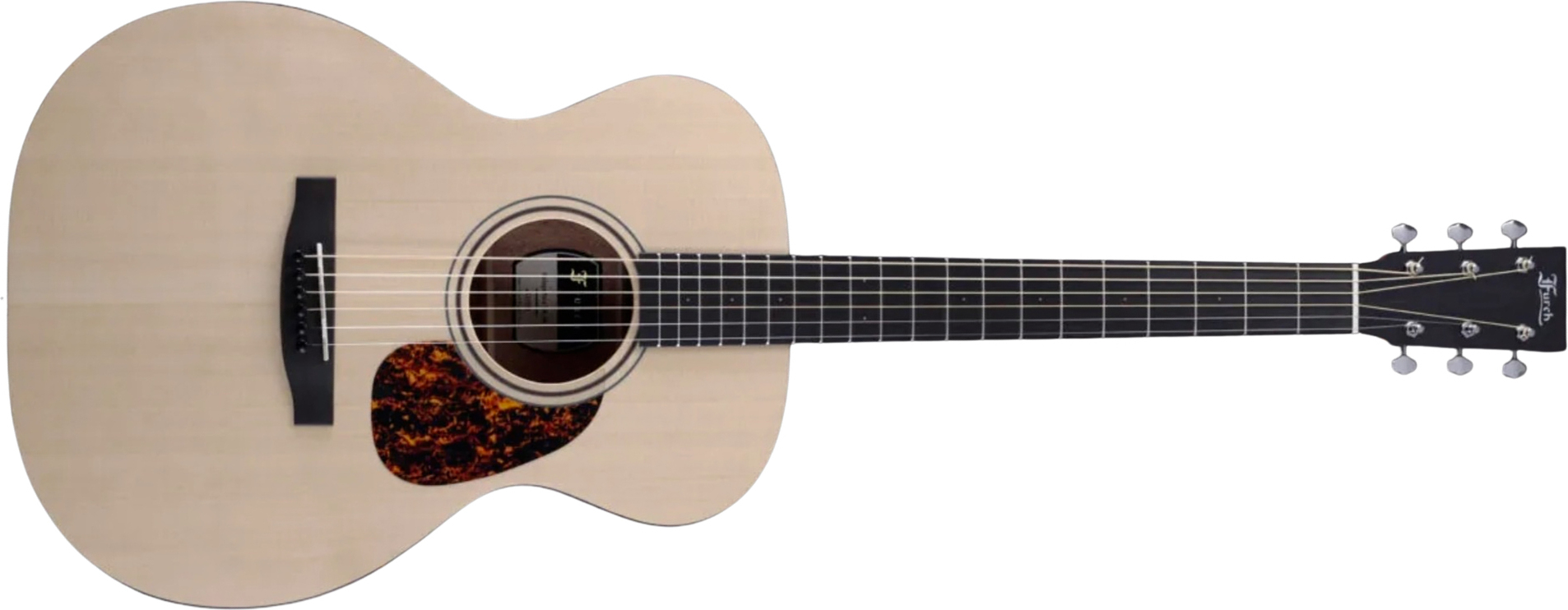 Furch Vintage Pure Om-em A Orchestra Epicea Acajou Eb - Natural Open-pore - Folk gitaar - Main picture