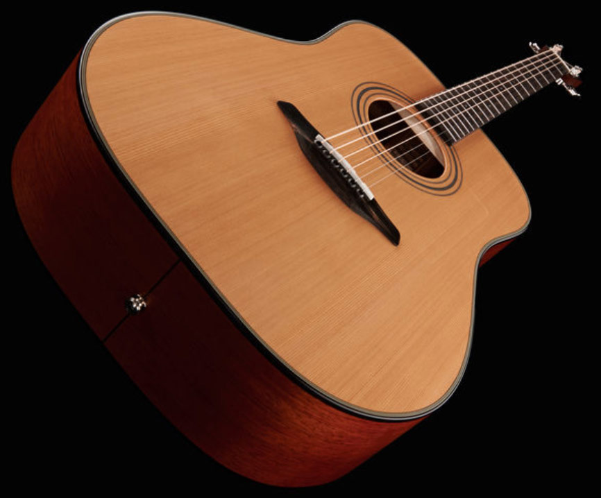 Furch Green D-cm Dreadnought Cedre Acajou Eb - Natural - Westerngitaar & electro - Variation 1