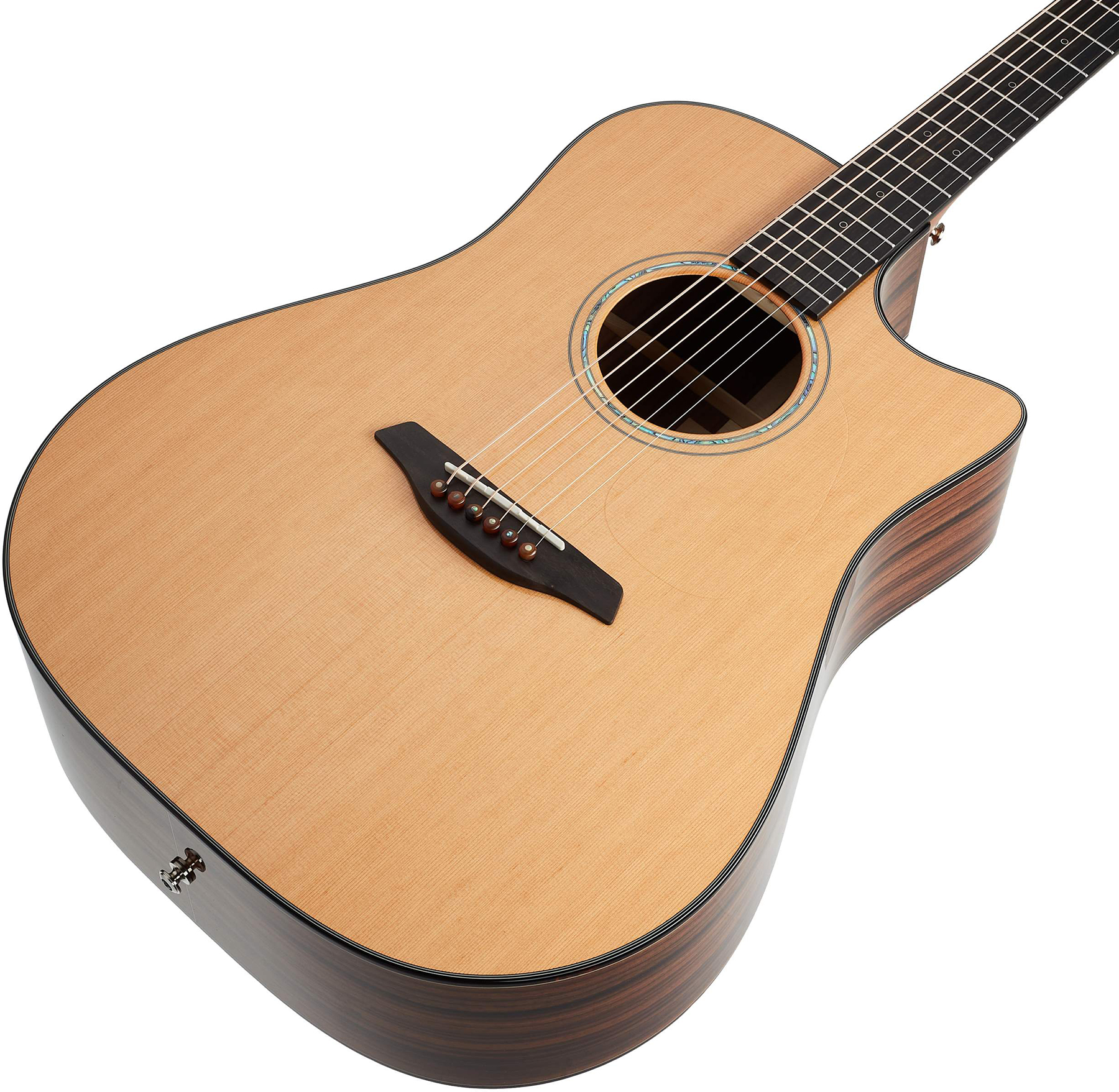 Furch Dc-cr Lrb1 Yellow Dreadnought Cw Cedre Palissandre Eb - Natural Full-pore - Elektro-akoestische gitaar - Variation 2