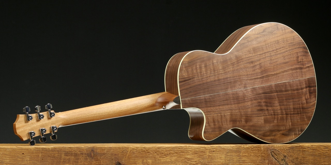 Furch Blue Gc-sw Grand Auditorium Cw Epicea Noyer Eb Lrb1 - Natural Open-pore - Elektro-akoestische gitaar - Variation 3