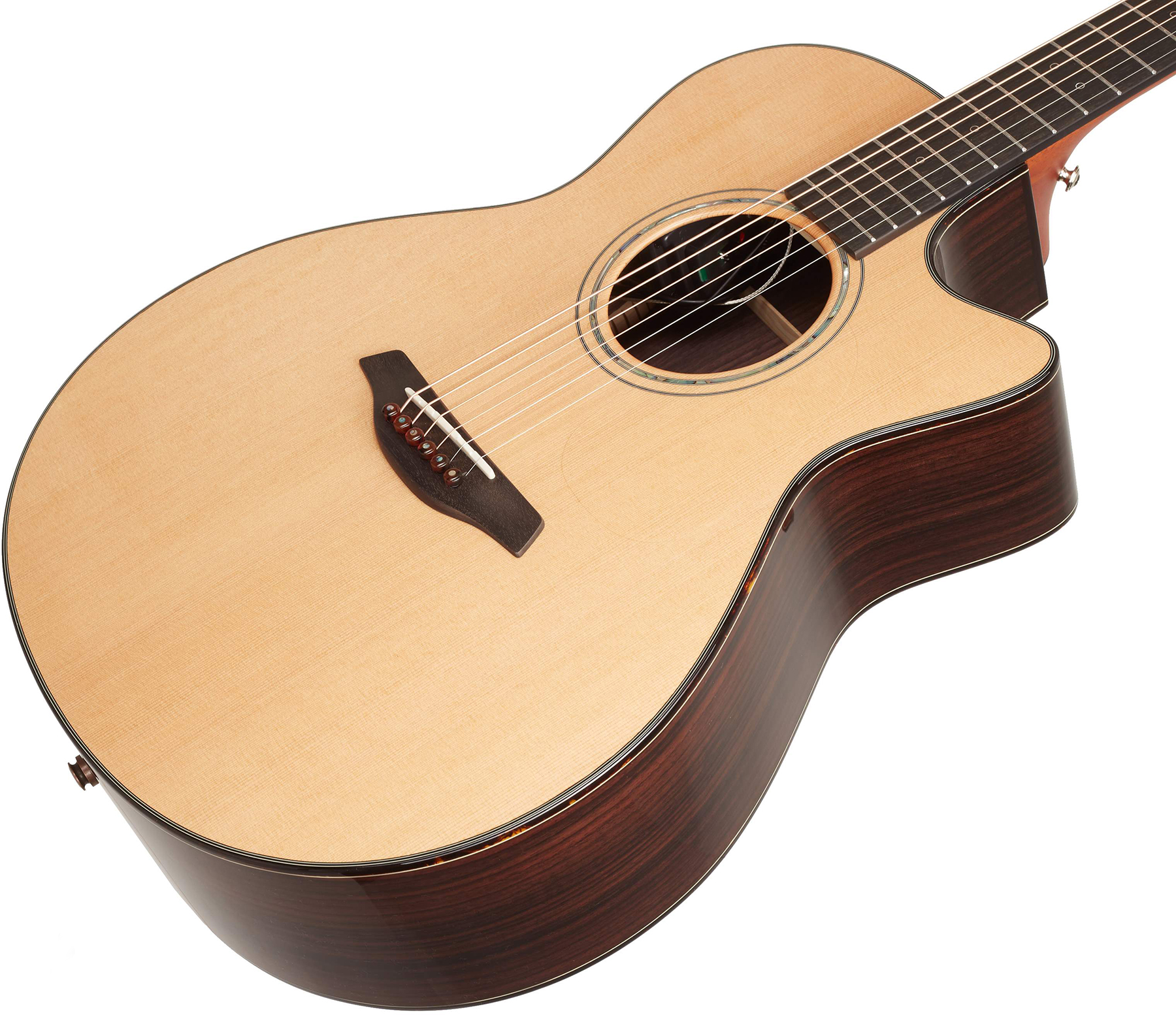 Furch Gc-cr Lrb1 Yellow Grand Auditorium Cedre Palissandre Eb - Natural Full-pore - Elektro-akoestische gitaar - Variation 2