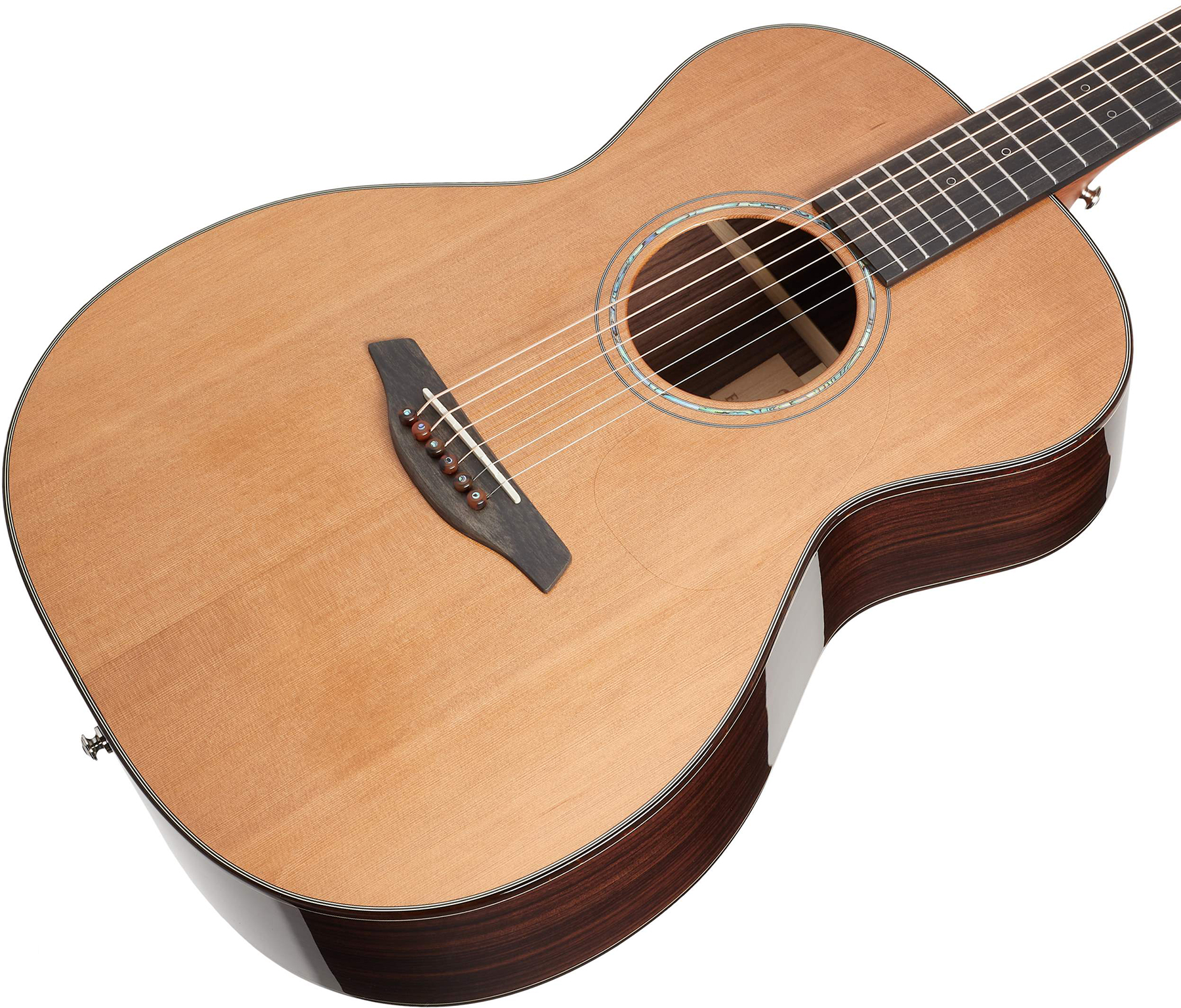 Furch Om-cr Yellow Orchestra Model Cedre Palissandre Eb - Natural Full-pore - Westerngitaar & electro - Variation 2