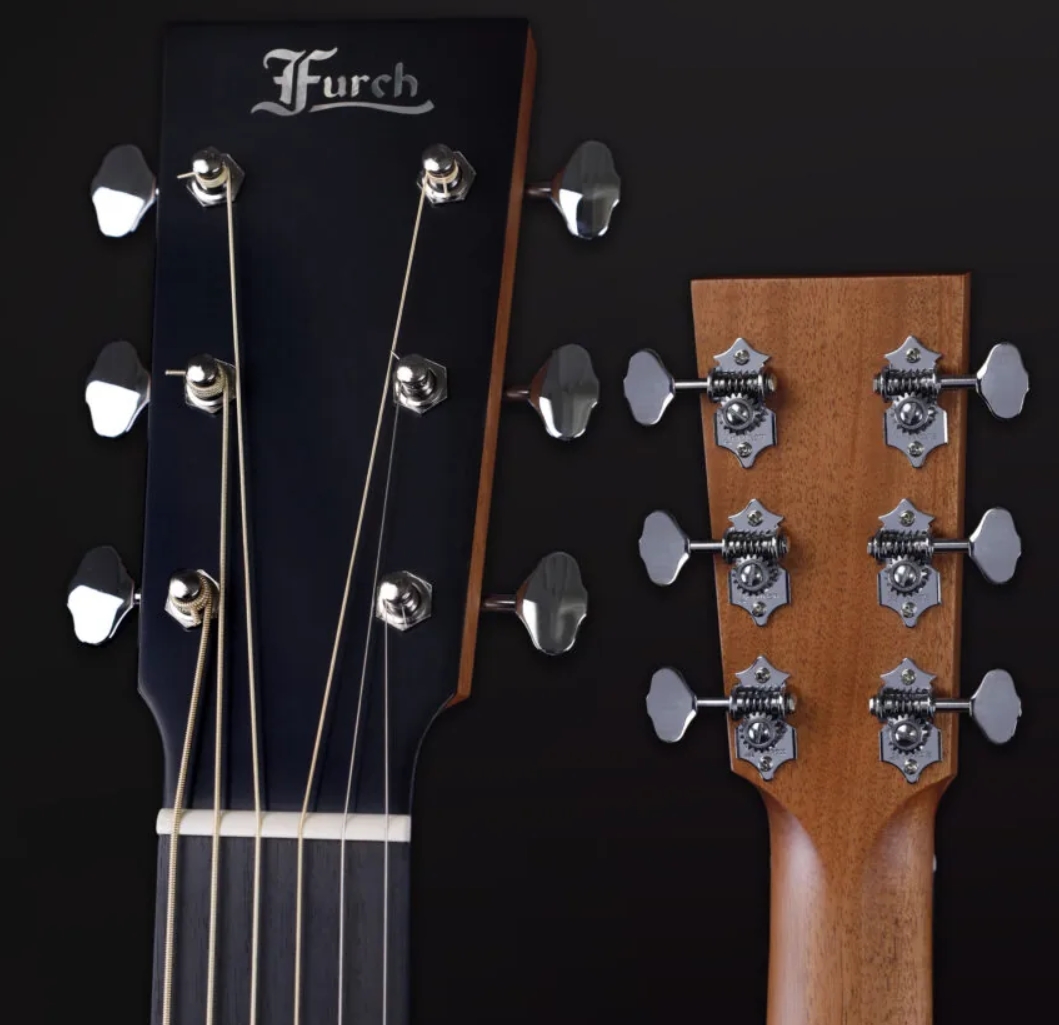 Furch Vintage 1 Sm A D Dreadnought Epicea Acajou Eb - Full-pore Vintage Natural - Dreadnought gitaar - Variation 3