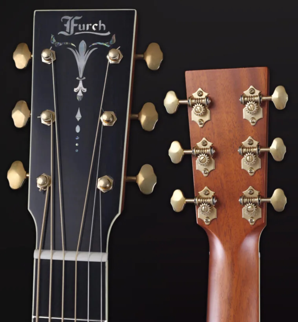 Furch Vintage 2 Sr A Om Lorchestra Epicea Palissandre Eb - Full-pore Vintage Natural - Folk gitaar - Variation 5
