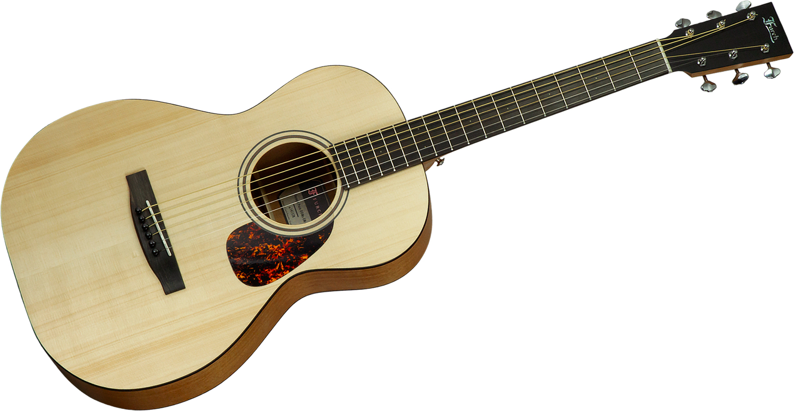 Furch Vintage Pure Em A Ooms Grand Concert Shsc Epicea Acajou Eb - Natural Open-pore - Folk gitaar - Variation 1
