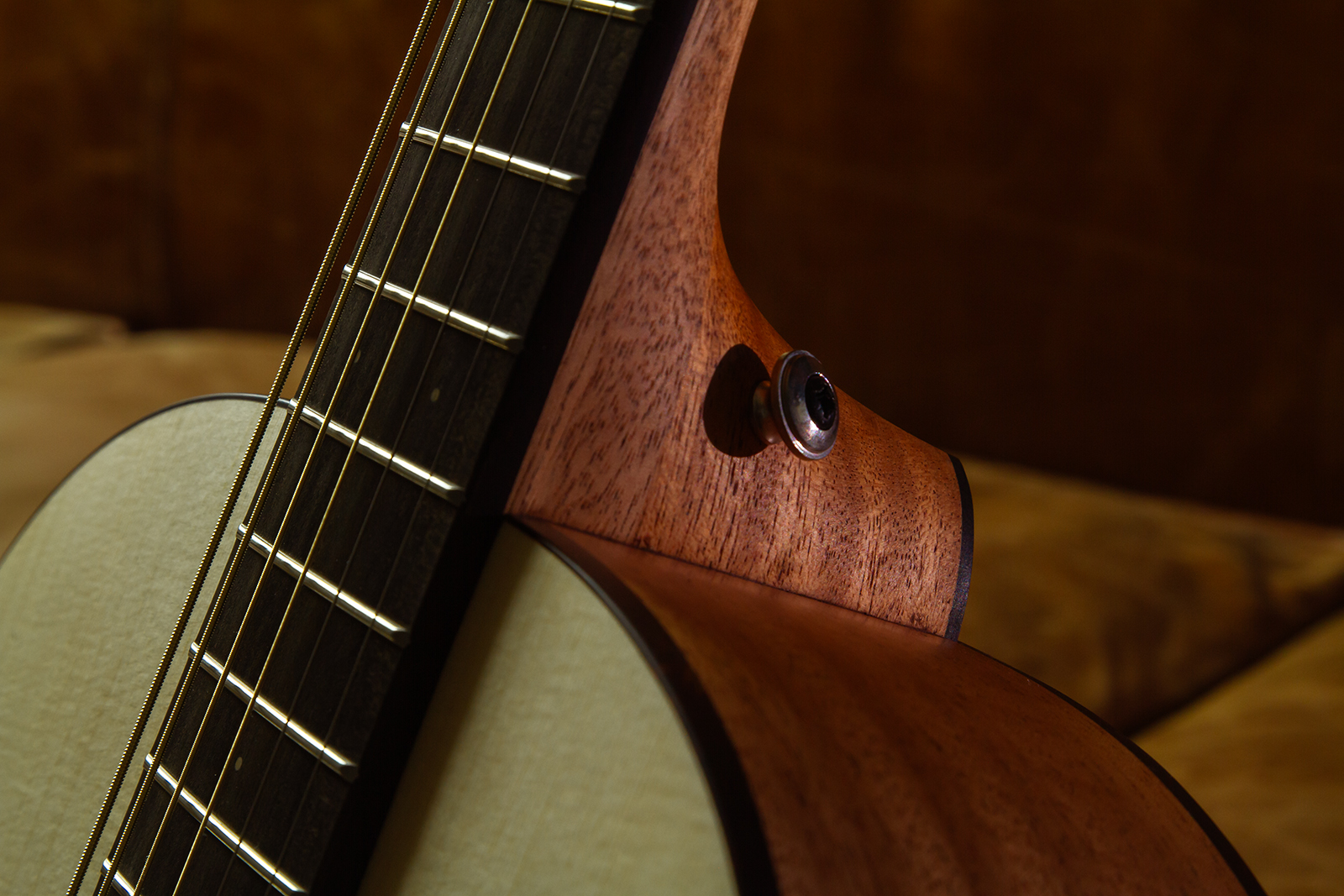 Furch Vintage Pure Em A Ooms Grand Concert Shsc Epicea Acajou Eb - Natural Open-pore - Folk gitaar - Variation 4
