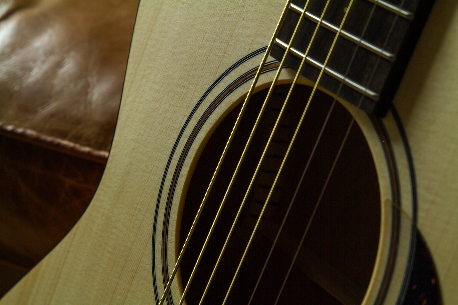 Furch Vintage Pure Em A Ooms Grand Concert Shsc Epicea Acajou Eb - Natural Open-pore - Folk gitaar - Variation 5