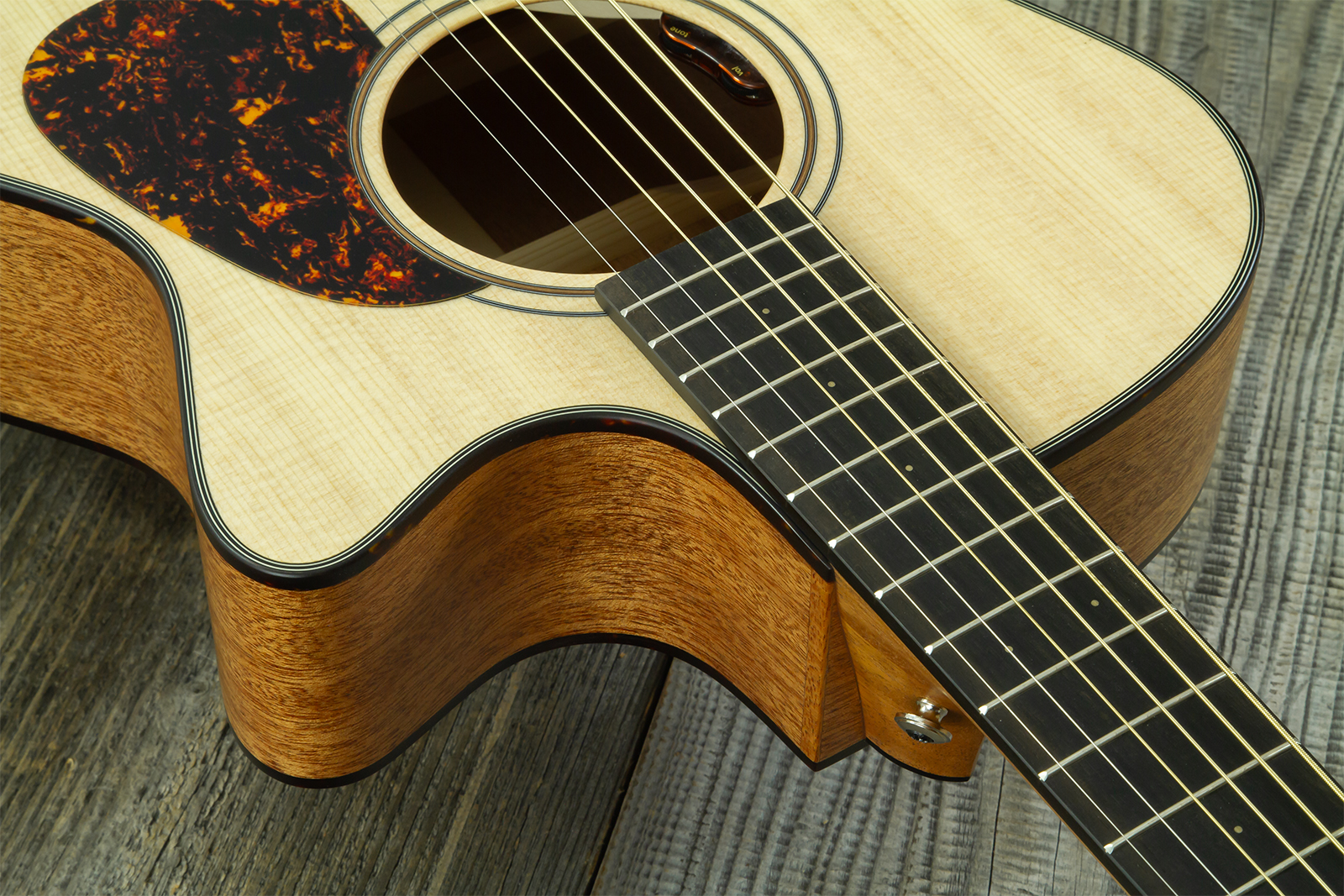 Furch Vintage Pure Sm Omc Lrb1 Orchestra Cw Epicea Acajou Eb - Natural Open-pore - Folk gitaar - Variation 8