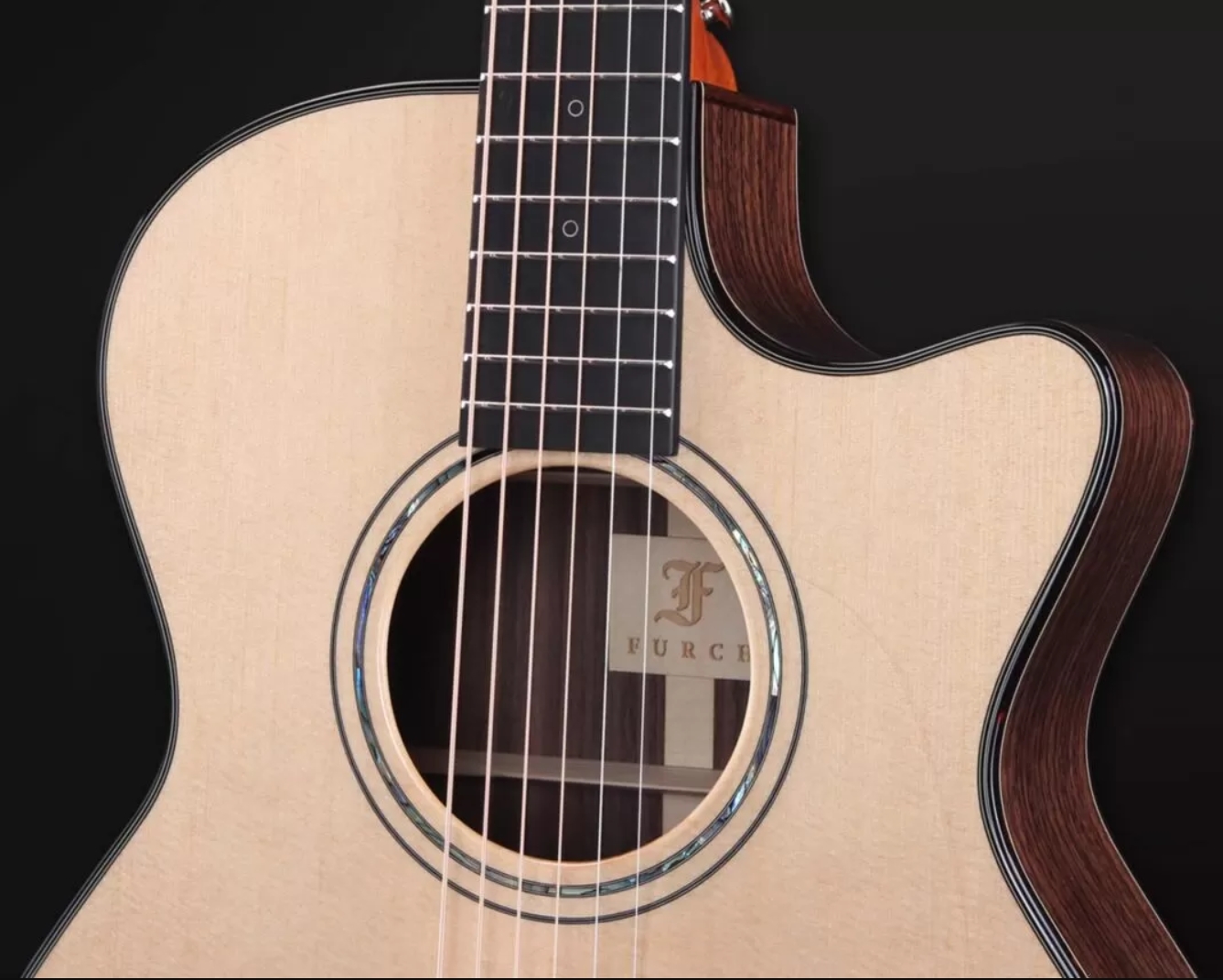 Furch Yellow Sr Gc Lrb1 Grand Auditorium Cw Epicea Palissandre Eb - Full-pore High-gloss Natural - Folk gitaar - Variation 3