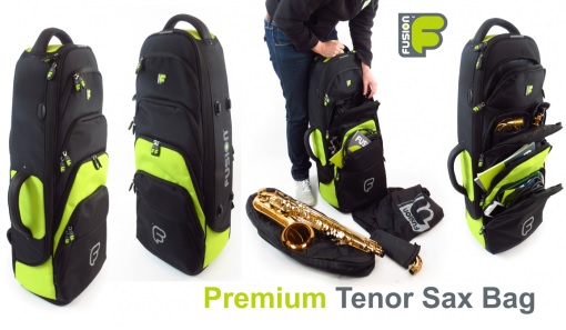 Fusion Pw02o Pour Saxophone Tenor - Orange - Saxofoonhoes & koffer - Variation 1