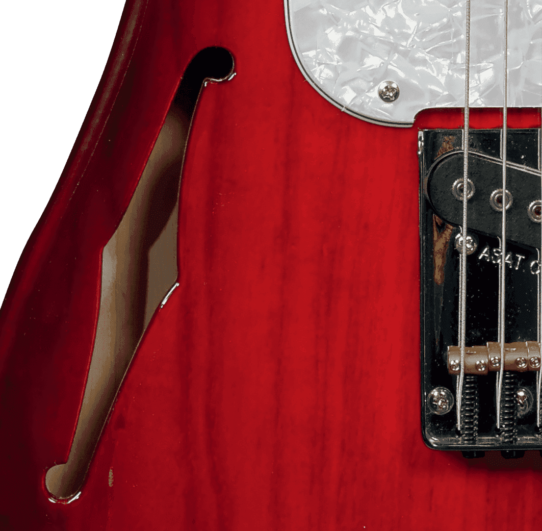 G&l Asat Classic Bluesboy Semi-hollow Tribute Hs Ht Rw - Red Burst - Semi hollow elektriche gitaar - Variation 2