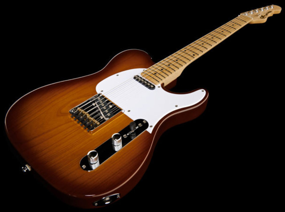 G&l Asat Classic Tribute Mn - Tobacco Sunburst - Televorm elektrische gitaar - Variation 1