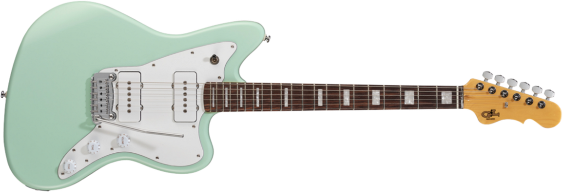 G&l Tribute Doheny - Surf Green - Retro-rock elektrische gitaar - Main picture