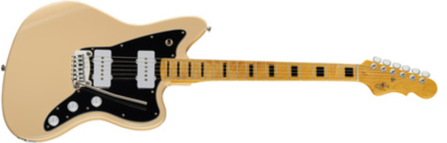G&l Tribute Doheny - Olympic White - Retro-rock elektrische gitaar - Main picture