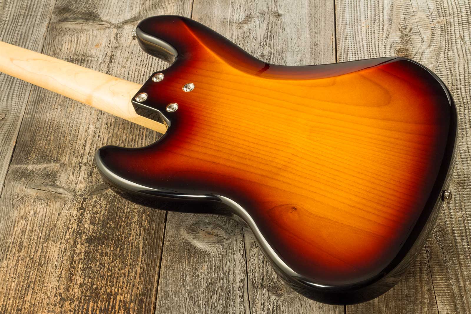 G&l Fullerton Deluxe Jb Usa Mn - 3-tone Sunburst - Solid body elektrische bas - Variation 6