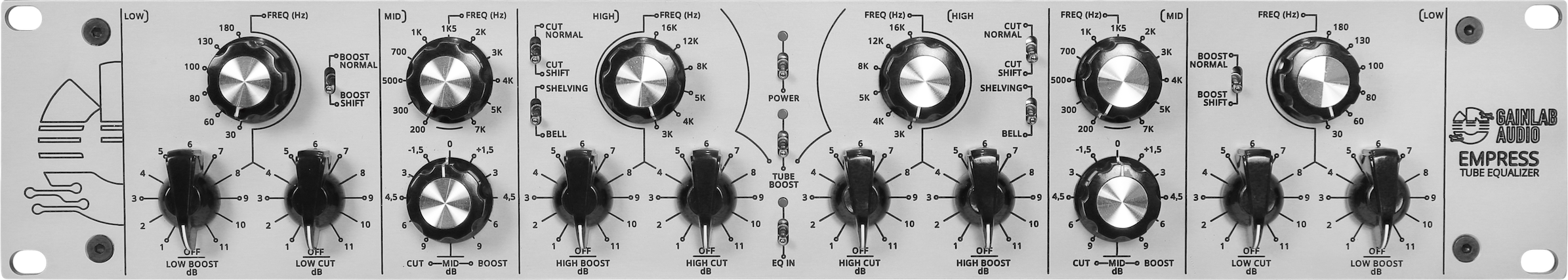 Gainlab Audio Empress - Equalizer / channel strip - Main picture