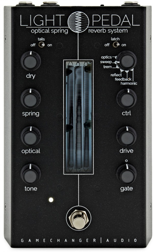 Game Changer Light Pedal Optical Spring Reverb - Reverb/delay/echo effect pedaal - Main picture