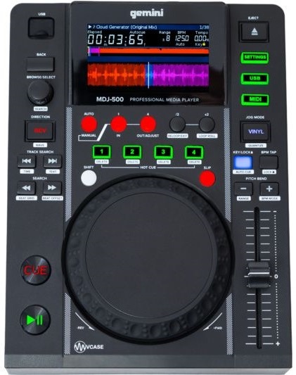 Gemini Mdj-500 - MP3 & CD Draaitafel - Main picture