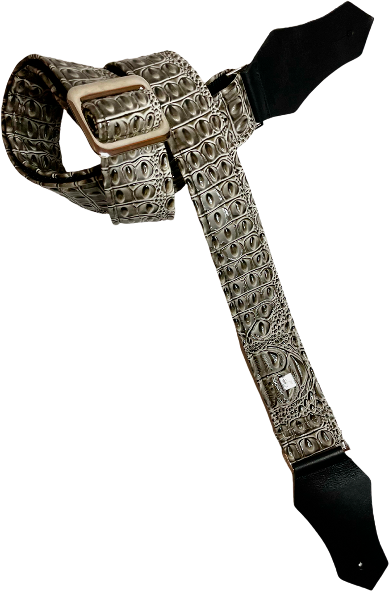 Get M Get M Aussie Gator Ash Grey - Gitaarriem - Variation 1