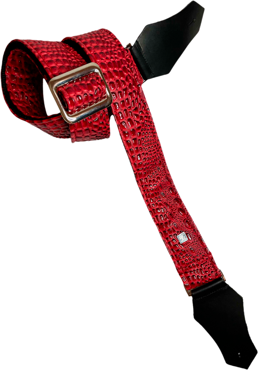 Get M Get M Aussie Gator Dragon Red - Gitaarriem - Variation 1