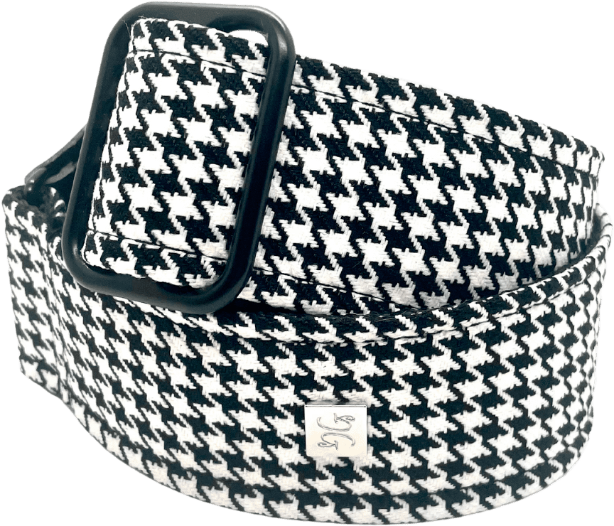 Get M Get M Fly Hounds Tooth White - Gitaarriem - Main picture