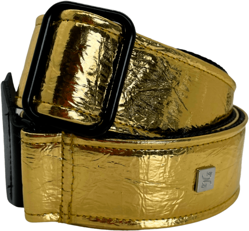 Get M Get M Distressed Vernice Gold - Gitaarriem - Main picture