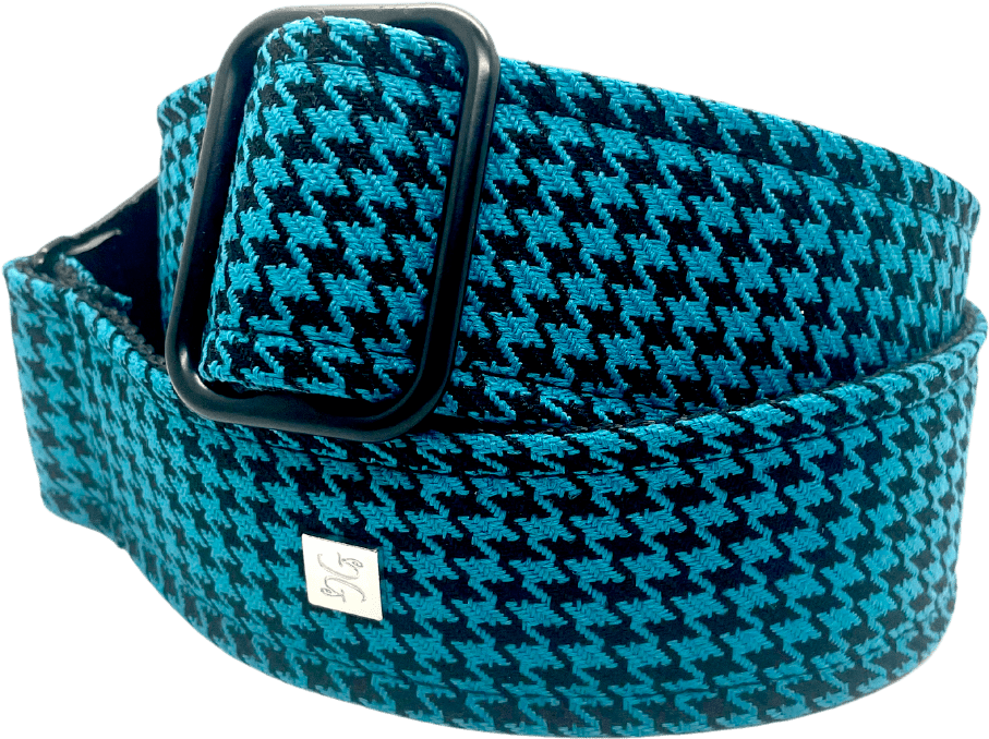 Get M Get M Fly Hounds Tooth Blue - Gitaarriem - Main picture