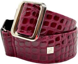 Gitaarriem Get m get m Aussie Gator Burgundy