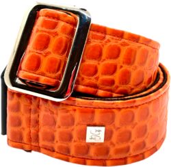 Gitaarriem Get m get m Aussie Gator Orange Crush