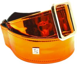 Gitaarriem Get m get m Mirror Reflective Orange