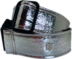 Gitaarriem Get m get m Distressed Vernice Silver